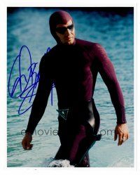 3z428 BILLY ZANE signed color 8x10 publicity still '00s great portrait in costume as The Phantom!