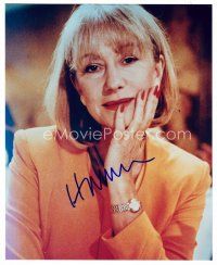3z509 HELEN MIRREN signed color 8x10 REPRO still '02 great close up of the English actress!