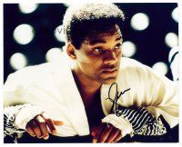 3z585 WILL SMITH signed color 8x10 REPRO still '02 close portrait as Cassius Clay from Ali!