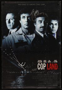 3z263 COP LAND signed int'l 1sh '97 by Sylvester Stallone, Robert De Niro, Keitel, Liotta & Patrick!
