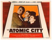 3z025 ATOMIC CITY signed LC #3 '52 by Lee Aaker, who's with scared Gene Barry & Lydia Clarke!