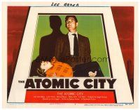 3z026 ATOMIC CITY signed LC #5 '52 by young Lee Aaker, who's being carried by Gene Barry!