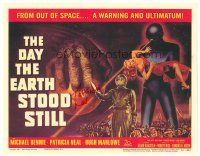 3z164 DAY THE EARTH STOOD STILL signed REPRO TC '51 by Patricia Neal, classic sci-fi image!