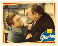 3z051 FLORIAN signed LC '40 by Robert Young, who's in extreme close up with Charles Coburn!
