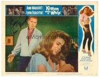 3z072 KITTEN WITH A WHIP signed LC #3 '64 by Ann-Margret, who's crying in front of John Forsythe!