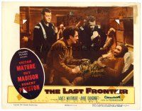 3z074 LAST FRONTIER signed LC '55 by BOTH Victor Mature AND James Whitmore!