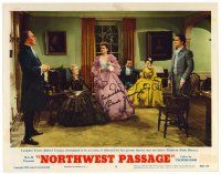 3z086 NORTHWEST PASSAGE signed LC #6 R56 by Robert Young, who's told he can't marry Ruth Hussey!