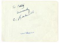 3z228 CECIL B. DEMILLE signed 4.5x6 paper '40s can be framed & displayed with a repro still!