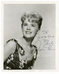3z355 CONNIE STEVENS signed 8x10 still '60s young head & shoulders portrait of the sexy actress!