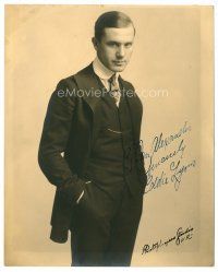 3z366 EDDIE LYONS signed deluxe 7.5x9.25 still '10s the director full-length in suit & tie!