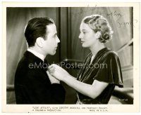3z377 HUMPHREY BOGART signed 8x10 still '32 close up in tux with Dorothy Mackaill from Love Affair!