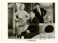 3z422 ZSA ZSA GABOR signed 8x11 key book still '58 smiling in a scene from Country Music Holiday!