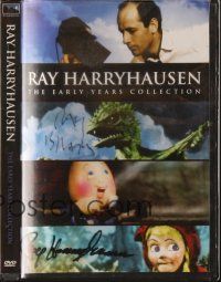 3z193 RAY BRADBURY/RAY HARRYHAUSEN signed DVD '05 by BOTH on The Early Years Collection!