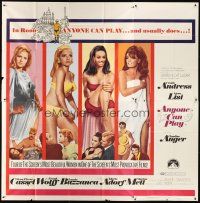 4a503 ANYONE CAN PLAY 6sh '68 sexiest near-naked Ursula Andress, Virna Lisi, Claudine Auger & Mell!