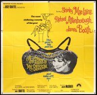 4a511 BLISS OF MRS. BLOSSOM 6sh '68 Shirley MacLaine, Richard Attenborough, wacky bra design!