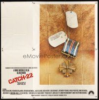 4a527 CATCH 22 int'l 6sh '70 directed by Mike Nichols, based on the novel by Joseph Heller!