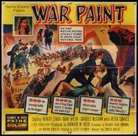 4a660 WAR PAINT 6sh '53 filmed in Death Valley National Park, really cool montage artwork!