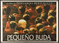 4a706 LITTLE BUDDHA Argentinean 43x58 '93 directed by Bernardo Bertolucci, Keanu Reeves as Buddha!