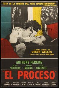 4a883 TRIAL Argentinean '62 Orson Welles' Le proces, Anthony Perkins, Romy Schneider!