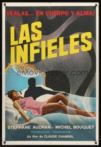 4a885 UNFAITHFUL WIFE Argentinean '70 Claude Chabrol's La Femme Infidele, sexy Stephane Audran!