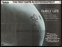 4a029 FAMILY LIFE British quad '71 cool pregnant belly close up image!