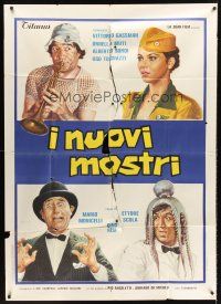 4a347 VIVA ITALIA Italian 1p '78 I Nuovi mostri, Vittorio Gassman, Alberto Sordi, Italian sex!