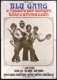 4a131 BROTHERS BLUE Italian 2p '74 Jack Palance in spaghetti western!
