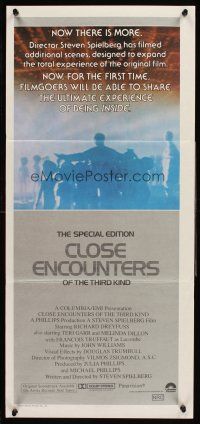 4b173 CLOSE ENCOUNTERS OF THE THIRD KIND S.E. Aust daybill '80 Spielberg's classic w/new scenes!