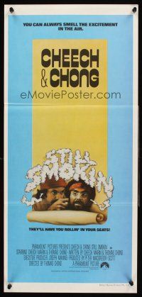 4b400 STILL SMOKIN' Aust daybill '83 Cheech & Chong will have you rollin' in your seats, drugs!