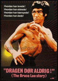 4b071 DRAGON: THE BRUCE LEE STORY German/Danish '93 Bruce Lee bio, Jason Scott Lee, Lauren Holly!