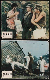 4b621 MASH 2 German LCs '70 Elliott Gould, Korean War classic directed by Robert Altman!