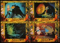 4b028 SECRET OF NIMH set 3 German LC poster '82 Bluth,cool mouse fantasy cartoon Tim Hildebrandt art