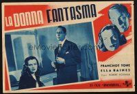 4b471 PHANTOM LADY Italian LC '44 Franchot Tone, sexy Ella Raines, written by Cornell Woolrich!