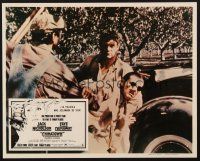 4b551 CHINATOWN Mexican LC '74 directed by Roman Polanski, Jack Nicholson gets beat up!