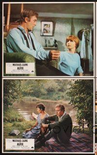 4b938 ALFIE 8 style B French LCs '66 Michael Caine, Shelley Winters, ask any girl!
