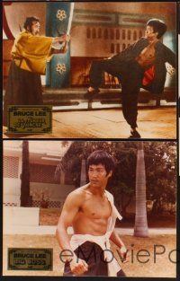 4b641 CHINESE CONNECTION 21 French LCs R79 many images of kung fu master Bruce Lee!