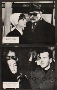 4b838 DEADLY AFFAIR 8 style B French LCs '67 James Mason, Max Schell, Harriet Andersson!
