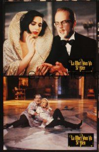 4b681 DEATH BECOMES HER 12 French LCs '92 Meryl Streep, Bruce Willis, Goldie Hawn, Rossellini