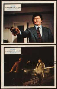 4b991 DEATH WISH 5 French LCs '74 vigilante Charles Bronson is the judge, jury, and executioner!