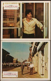 4b650 DOG DAY AFTERNOON 16 French LCs '76 Al Pacino, Sidney Lumet bank robbery crime classic!