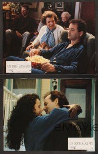 4b855 GROUNDHOG DAY 8 French LCs '93 Bill Murray, Andie MacDowell, directed by Harold Ramis!