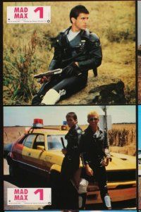 4b747 MAD MAX 11 French LCs R83 wasteland cop Mel Gibson, George Miller Australian sci-fi classic!