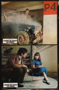 4b716 MAN WHO LOVED WOMEN 12 style B French LCs '77 Francois Truffaut L'Homme qui aimait les femmes
