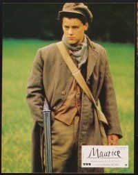 4b717 MAURICE 12 French LCs '87 gay romance directed by James Ivory, produced by Ismail Merchant!