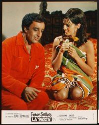 4b807 PARTY 9 style A French LCs '69 Peter Sellers, Claudine Longet, directed by Blake Edwards!