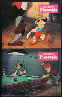 4b810 PINOCCHIO 9 French LCs R60s Disney classic cartoon about a wooden boy who wants to be real!