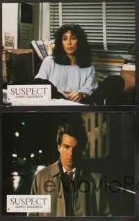 4b915 SUSPECT 8 French LCs '87 lawyer Cher gets involved with juror Dennis Quaid!