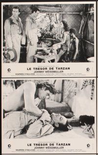 4b981 TARZAN'S SECRET TREASURE 6 French LCs R70s Johnny Weissmuller, O'Sullivan & Sheffield