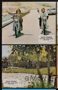 4b600 EASY RIDER 5 German LCs '69 Peter Fonda, motorcycle biker classic directed by Dennis Hopper!