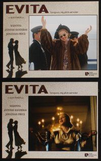 4b579 EVITA 8 German LCs '97 cool images of Madonna as Eva Peron, Antonio Banderas!